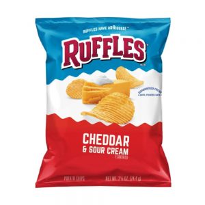 XXL Cheddar & Sour Cream Ruffles | Packaged