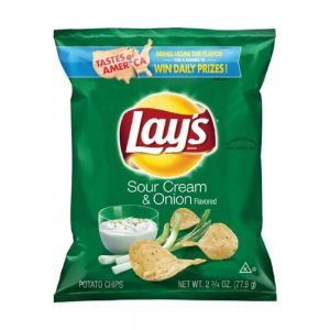 Lays Sour Cream & Onion | Packaged