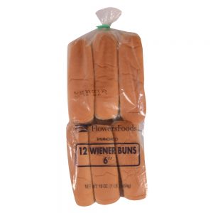 8 " Wiener Buns | Packaged