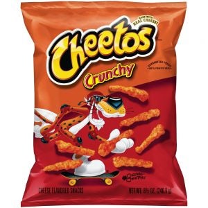 Crunchy Cheese Flavored Snacks | Packaged