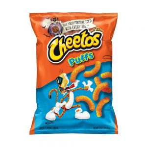 Puffs Cheese Flavored Snacks | Packaged