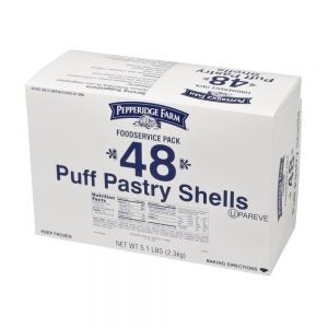 Puff Pastry Shells | Packaged