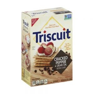 Cracked Pepper & Olive Oil Triscuits | Packaged