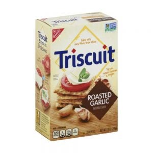 Roasted Garlic Triscuits | Packaged