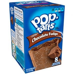 Kellogg's Chocolate Fudge Pop Tarts | Packaged