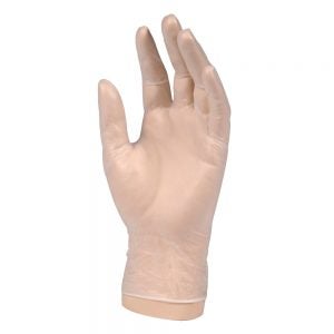 Small Powdered Vinyl Gloves | Raw Item