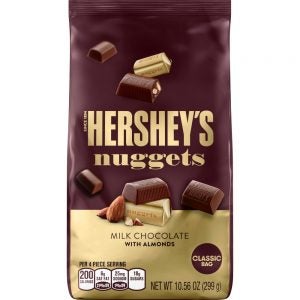 Hershey's Milk Chocolate With Almonds Nuggets | Packaged