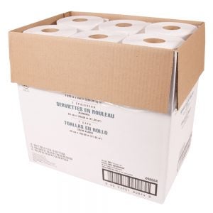White Towel Roll | Packaged