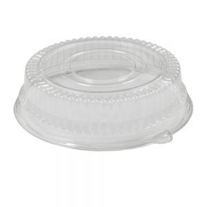 12" Clear Dome Lid | Raw Item