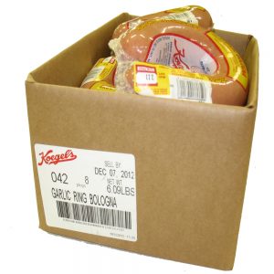 Garlic Beef & Pork Ring Bologna | Packaged