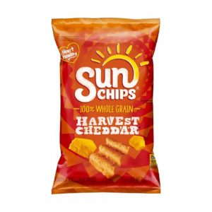 Harvest Cheddar Whole Grain Chips | Packaged