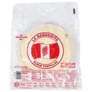 7 inch Flour Tortillas | Packaged