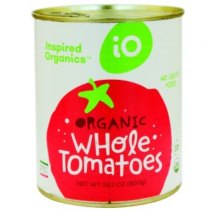 Organic Whole Peeled Tomatoes | Packaged