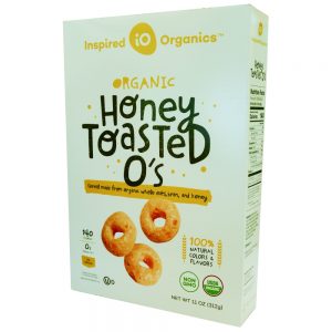 Organic Honey Toasted O's | Packaged