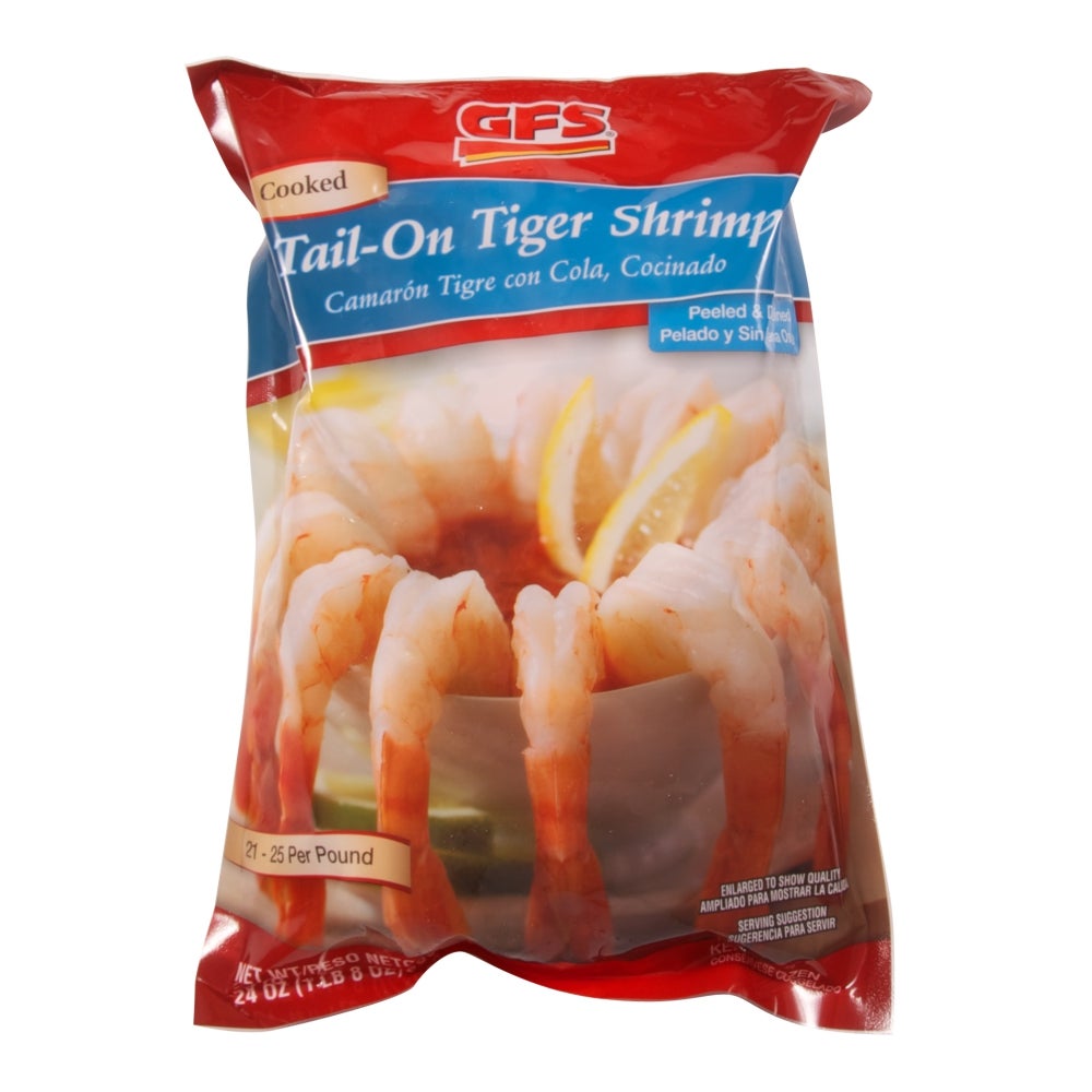 21 25 Ct Large Cooked Shrimp Gordon Food Service Store