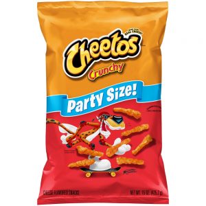 Crunchy Cheese Flavored Snacks Party Size! | Packaged