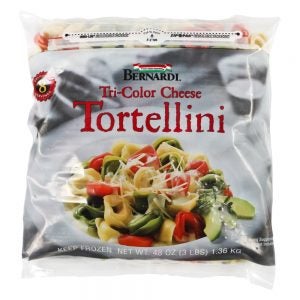 Tri-color Cheese Tortellini | Packaged