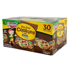 M&M Bite Size Cookies | Packaged