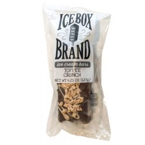 Ice Box Toffee Crunch Ice Cream Bar | Packaged