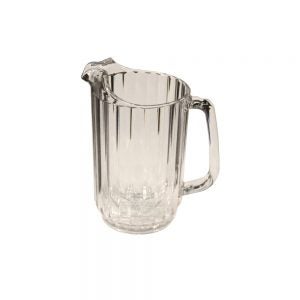 32 Ounce Beverage Pitchers, Clear | Raw Item