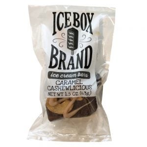 Ice Box Crml Cashewlicious Mini Bar | Packaged