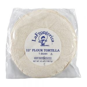 12" Flour Tortillas | Packaged