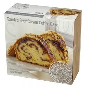 Sour Cream Coffee Cakes | Packaged