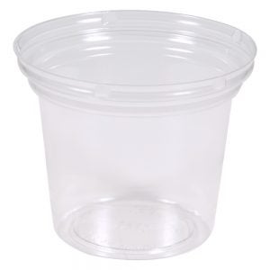 Plastic High Dome Lids, Clear | Raw Item