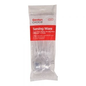 Clear Plastic Servingware | Packaged