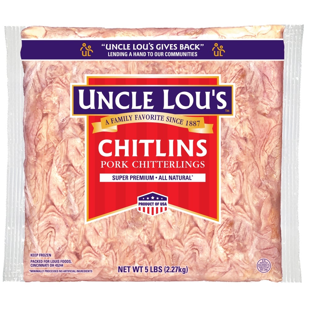 Uncle Lou's 10-5 lb Pork Chitterling - Gordon Food Service Store