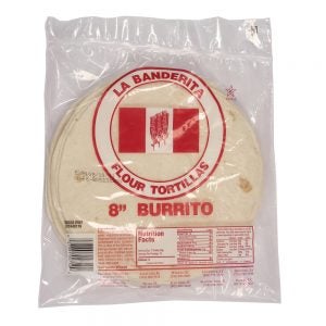 8 inch Flour Tortillas | Packaged