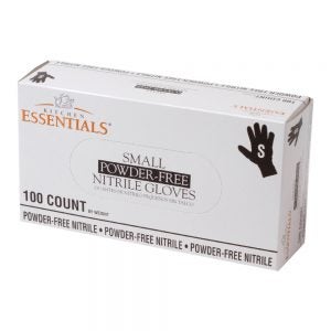 Small Powdered Nitrile Gloves | Packaged