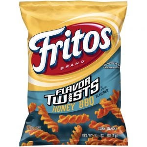 Family Size Fritos Honey BBQ Twist 10/9. | Packaged