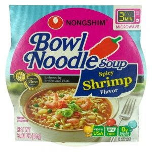 Spicy Shrimp Noodle Bowl | Packaged
