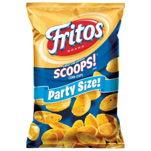 Party Size Fritos Scoops | Packaged