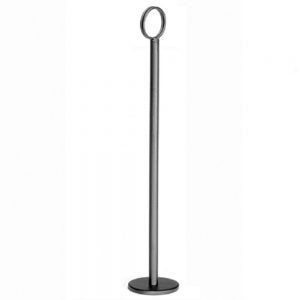 12" Flat Bottom Number Stand | Raw Item