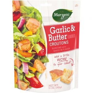 Garlic & Butter Croutons | Packaged