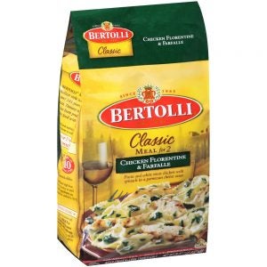 Bertolli Chicken Florentine & Farfalle | Packaged
