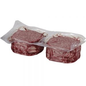 Ground Beef Chuck Patties, Prm, Fresh to Frozen | Packaged