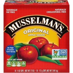 Musselman's Applesauce Cups | Packaged