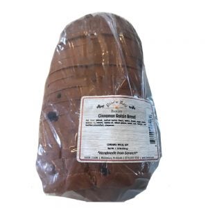 Rise N' Roll  Cinnamon Raisin Bread 1lb | Packaged