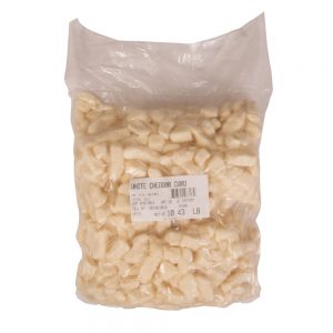 CHEESE CURD WHITE 1-10# P/L | Packaged