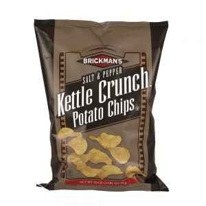 Kettle Potato Chips Salt & Pepper | Packaged