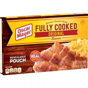 Oscar Mayer Fully Cooked Bacon | Packaged