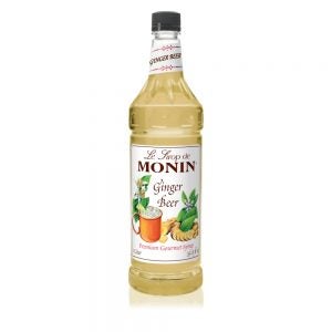 SYRUP GINGER BEER 4-1LTR MONIN | Packaged