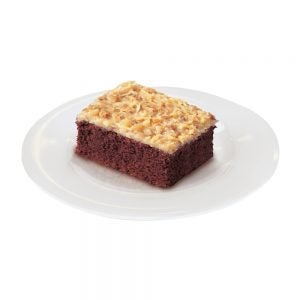 German Chocolate Iced Sheet Cake | Styled