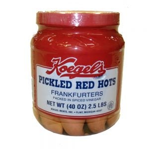 Pickled Red Hots | Packaged