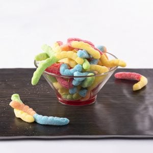 Sour Gummie Worms | Styled