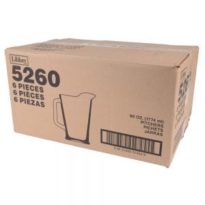 Pitcher Beer 60oz 1ct Libbey | Corrugated Box