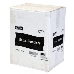 10 oz. Square Tumblers | Corrugated Box